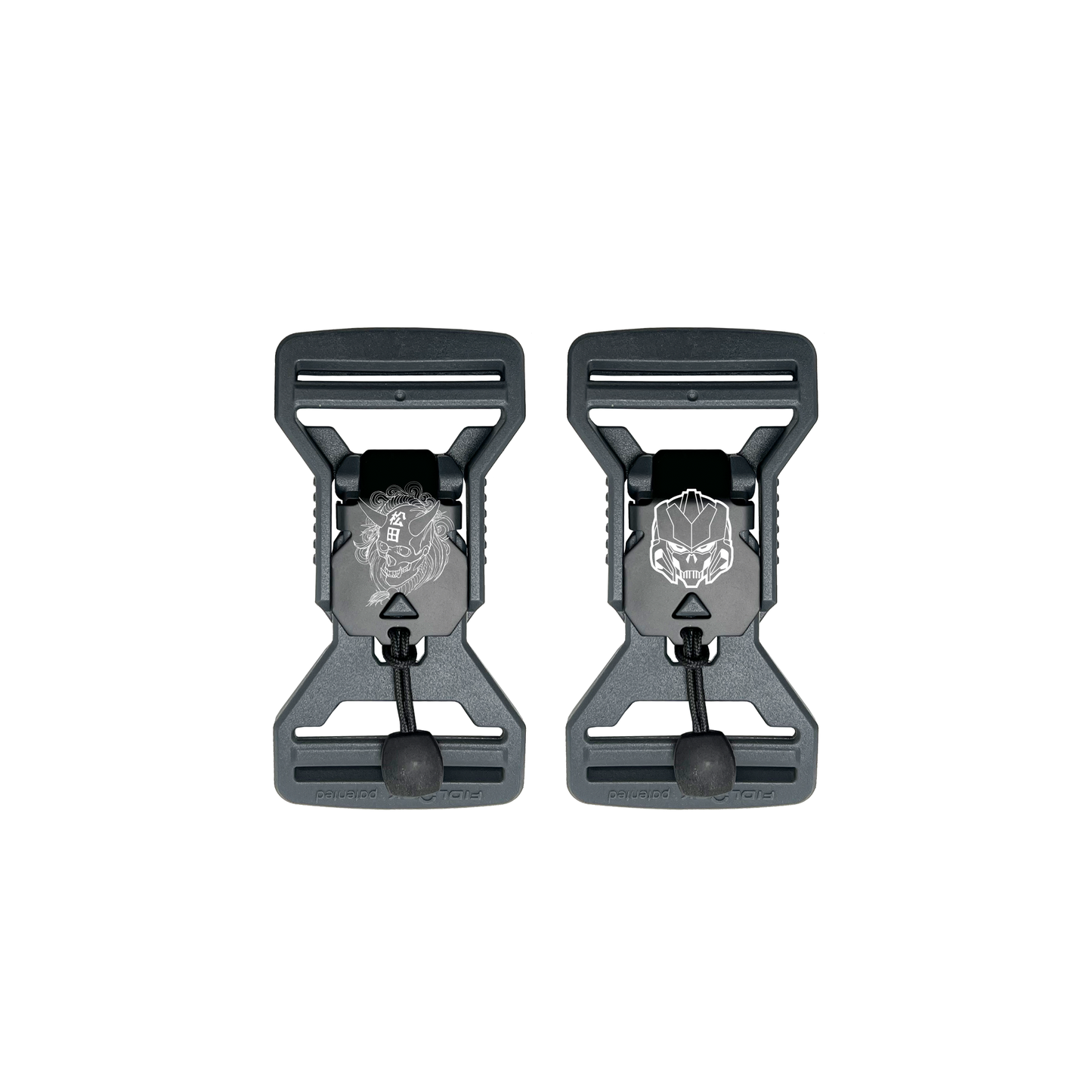 Fidlock - 1.5" V-Buckle - Grey/Black