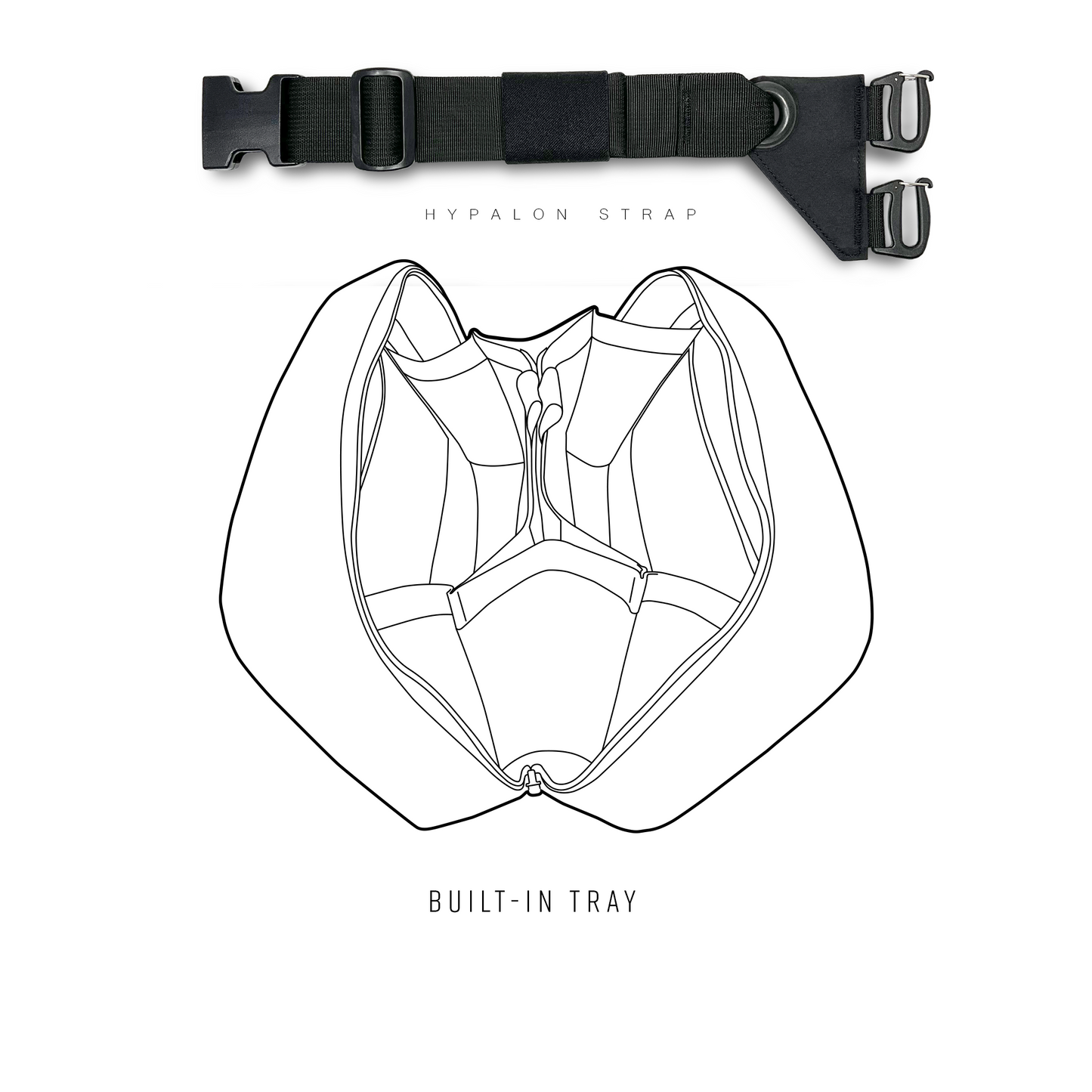 Article 407SE - Mサイズ - Full Zip - Dyneema Black