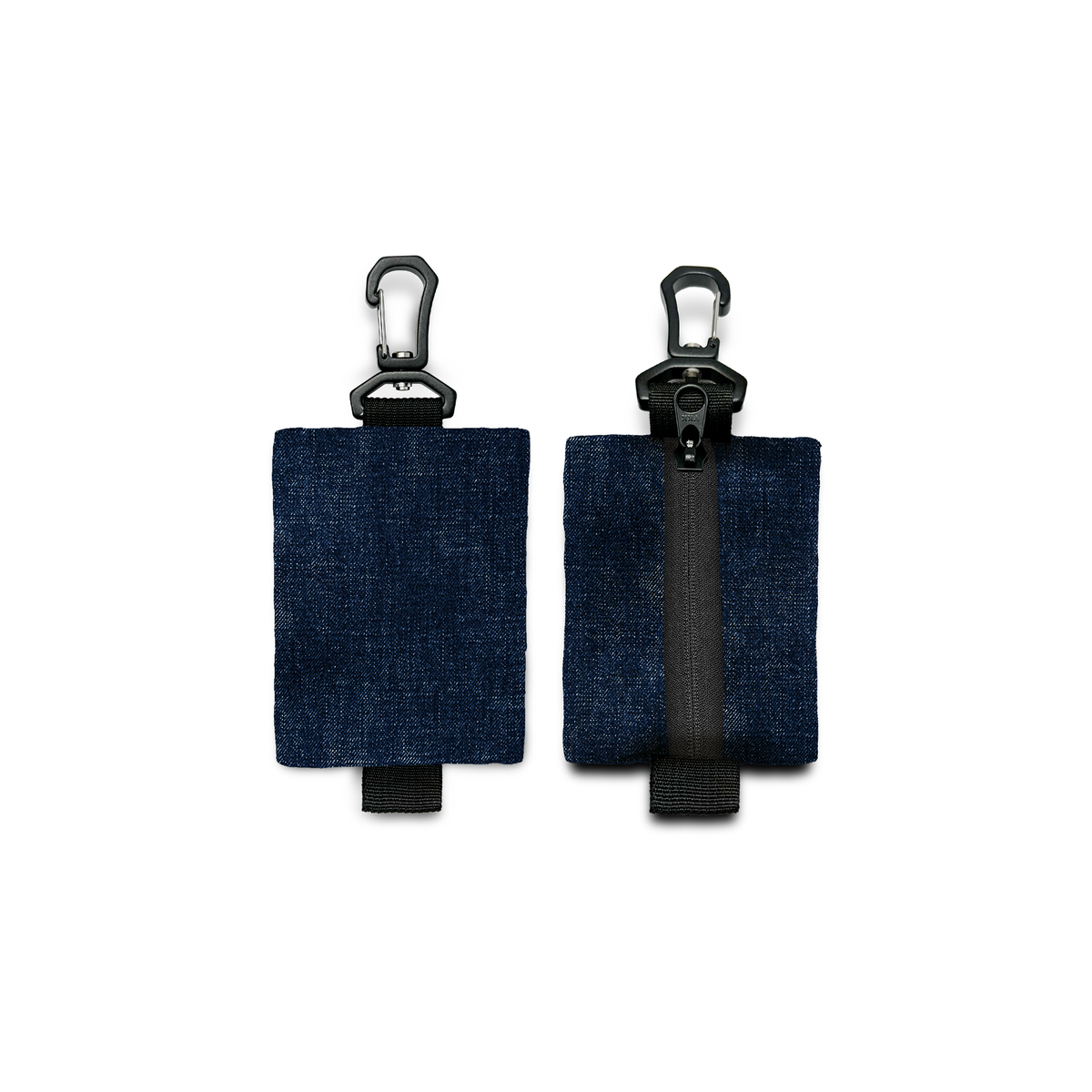 Article 447 - Micro Zip - Japanese Denim - orange