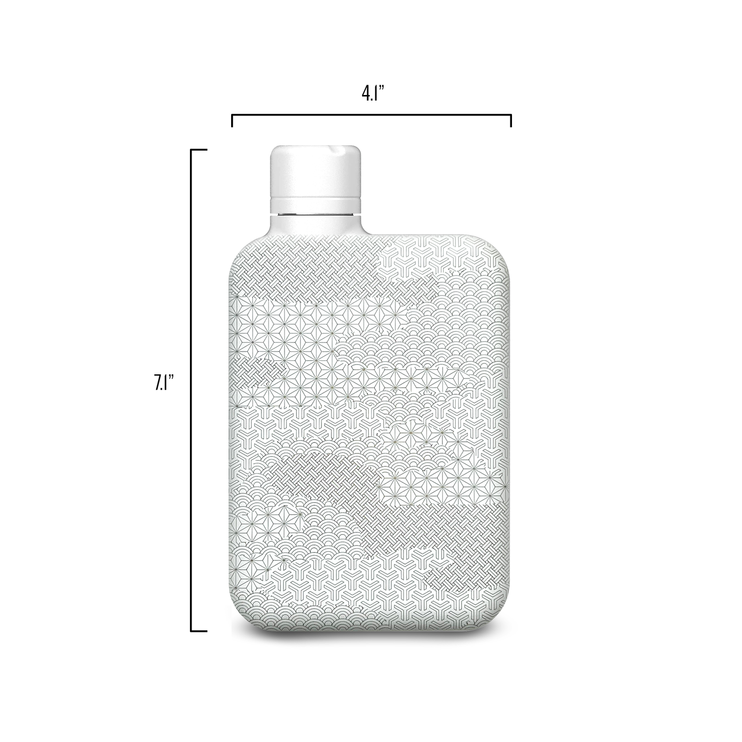 500ml flask - Sashiko