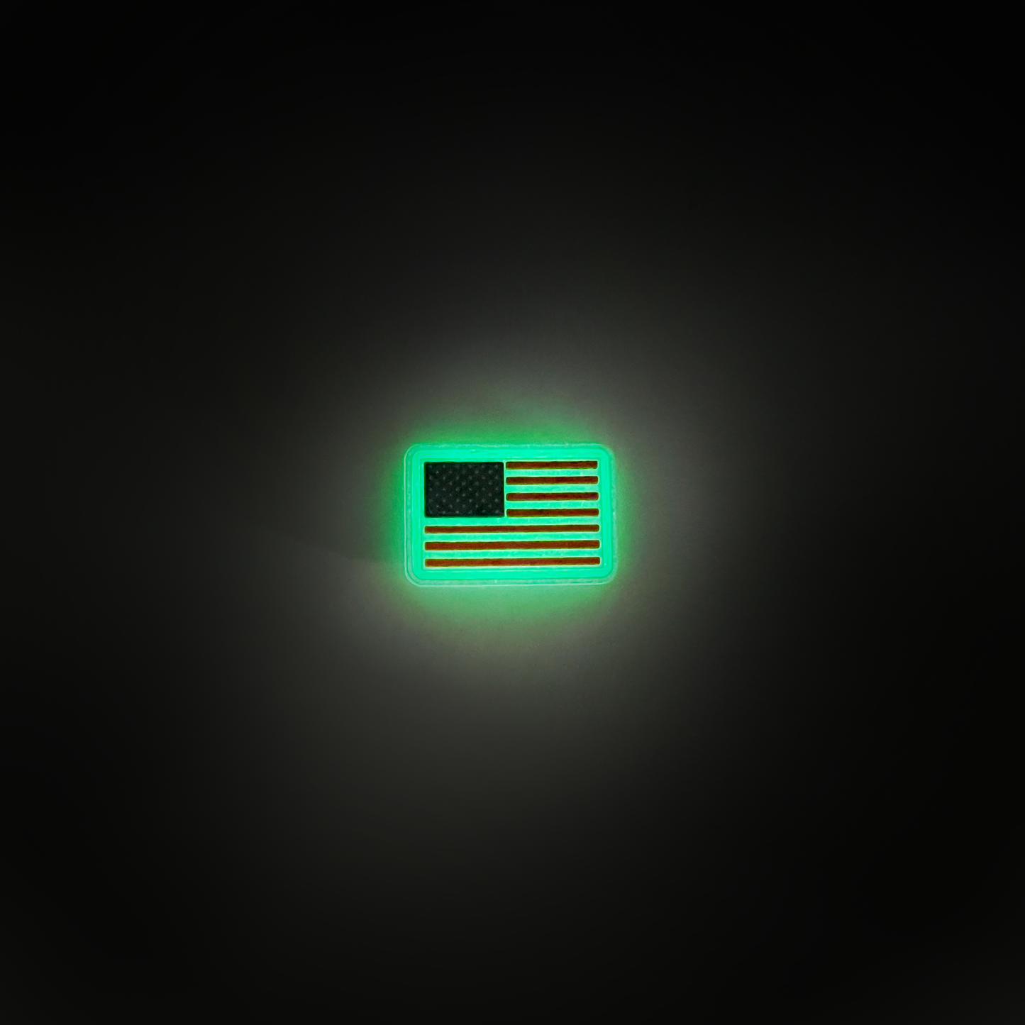 Micro US Flag Patch GITD - 2025