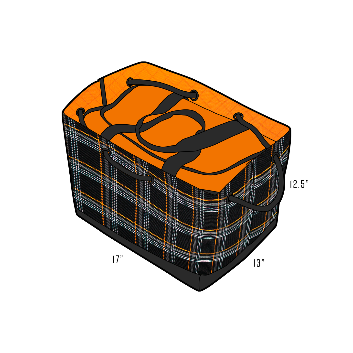 Article 432 - 45L - Plaid Orange