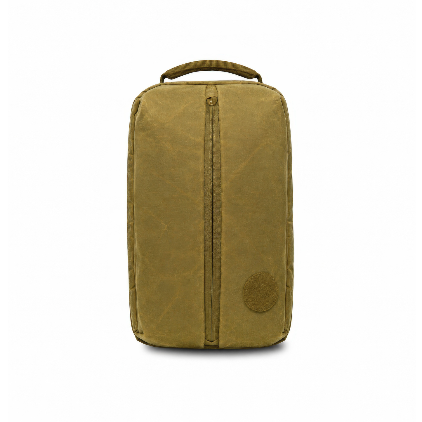 Article 511 - Full Zip - Waxed Cotton Khaki - Center Zip