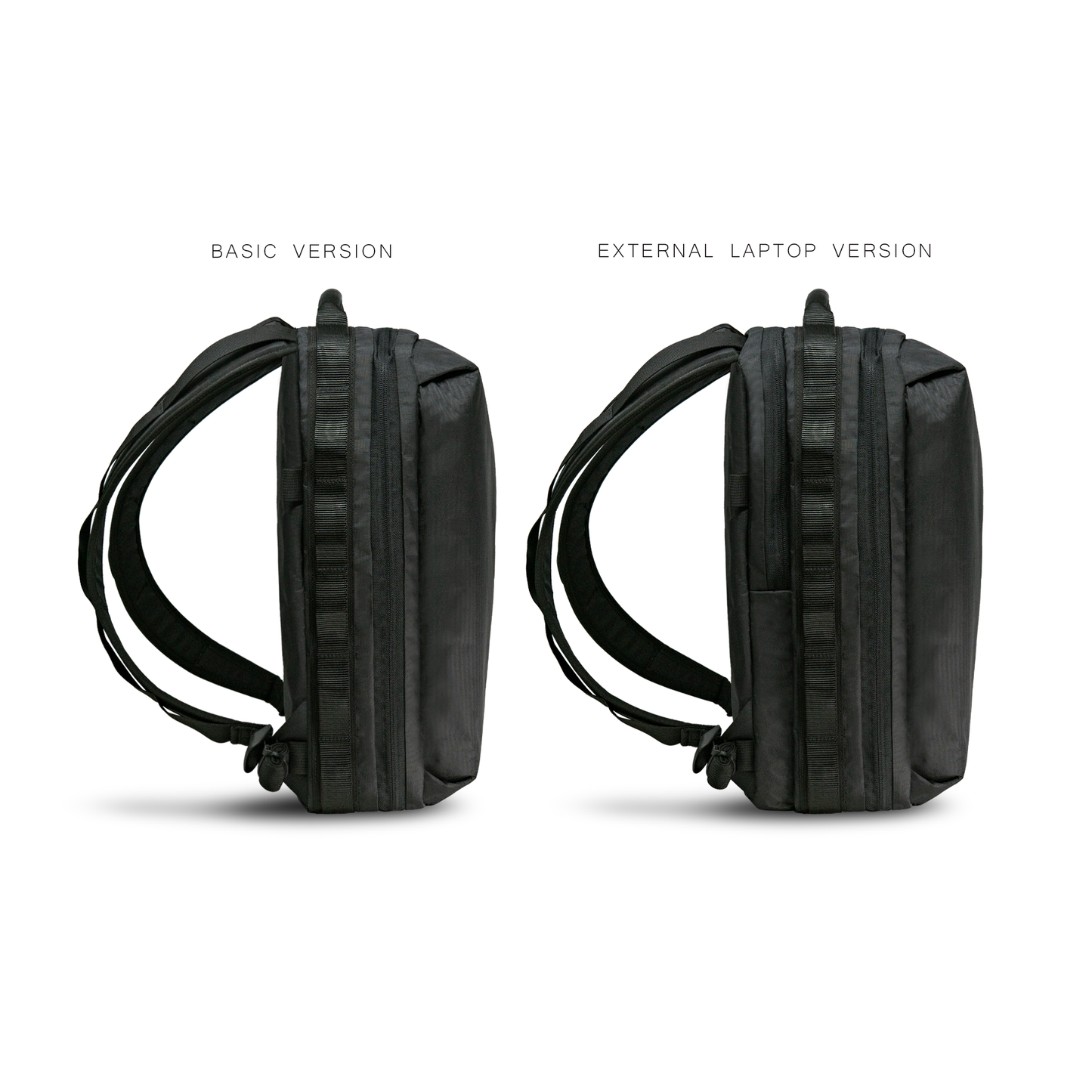 Article 504 - 14L - Dyneema Black - Center Zip