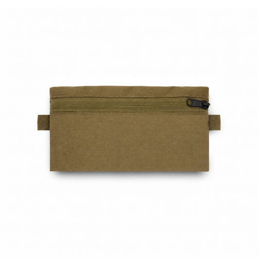 Article 517 - Big Zip - Waxed Cotton Khaki