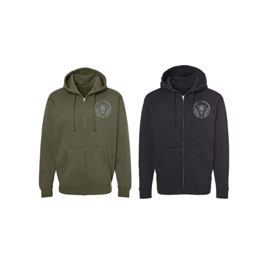 Full Zip Hoodie - Flora Oni
