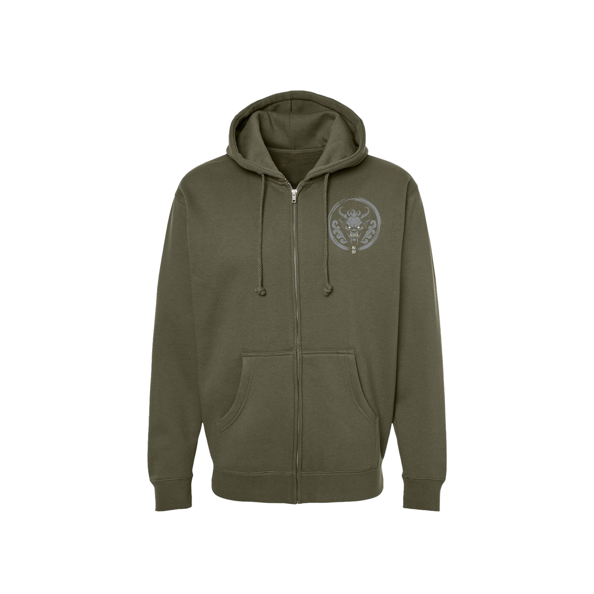 Full Zip Hoodie - Flora Oni