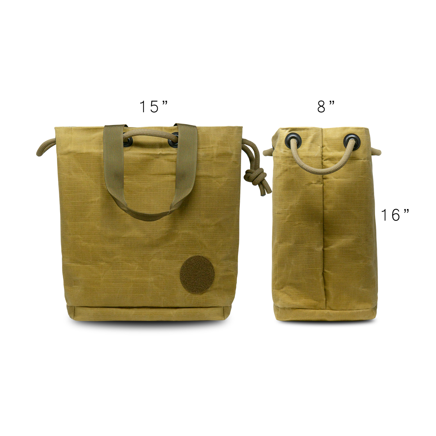 Article 507SE - Grocery Hauler - Waxed Cotton Brown Paper Bag