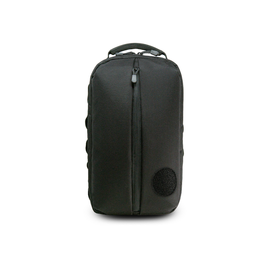 Article 498 - 14L - 1000D Black - Center Zip