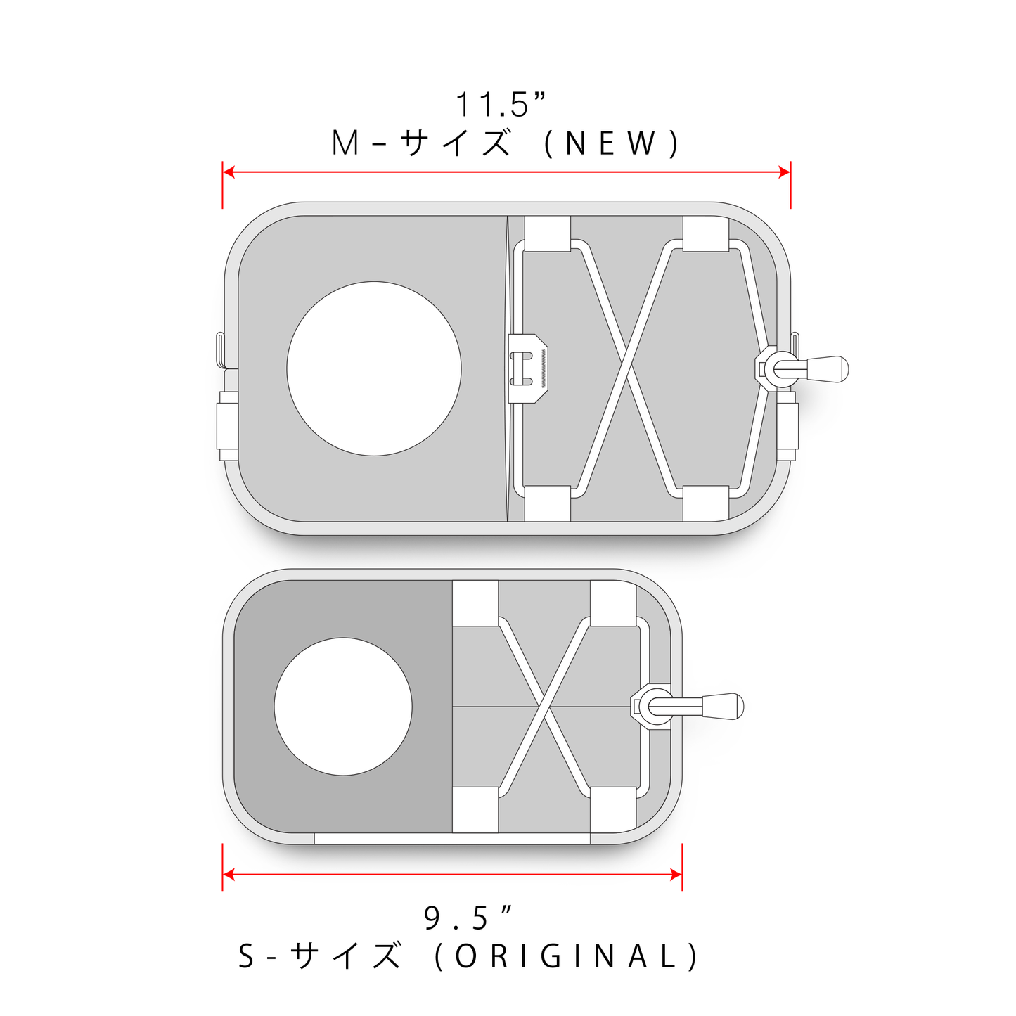 Article 360 - Mサイズ - Half Zip - 1000D MCB