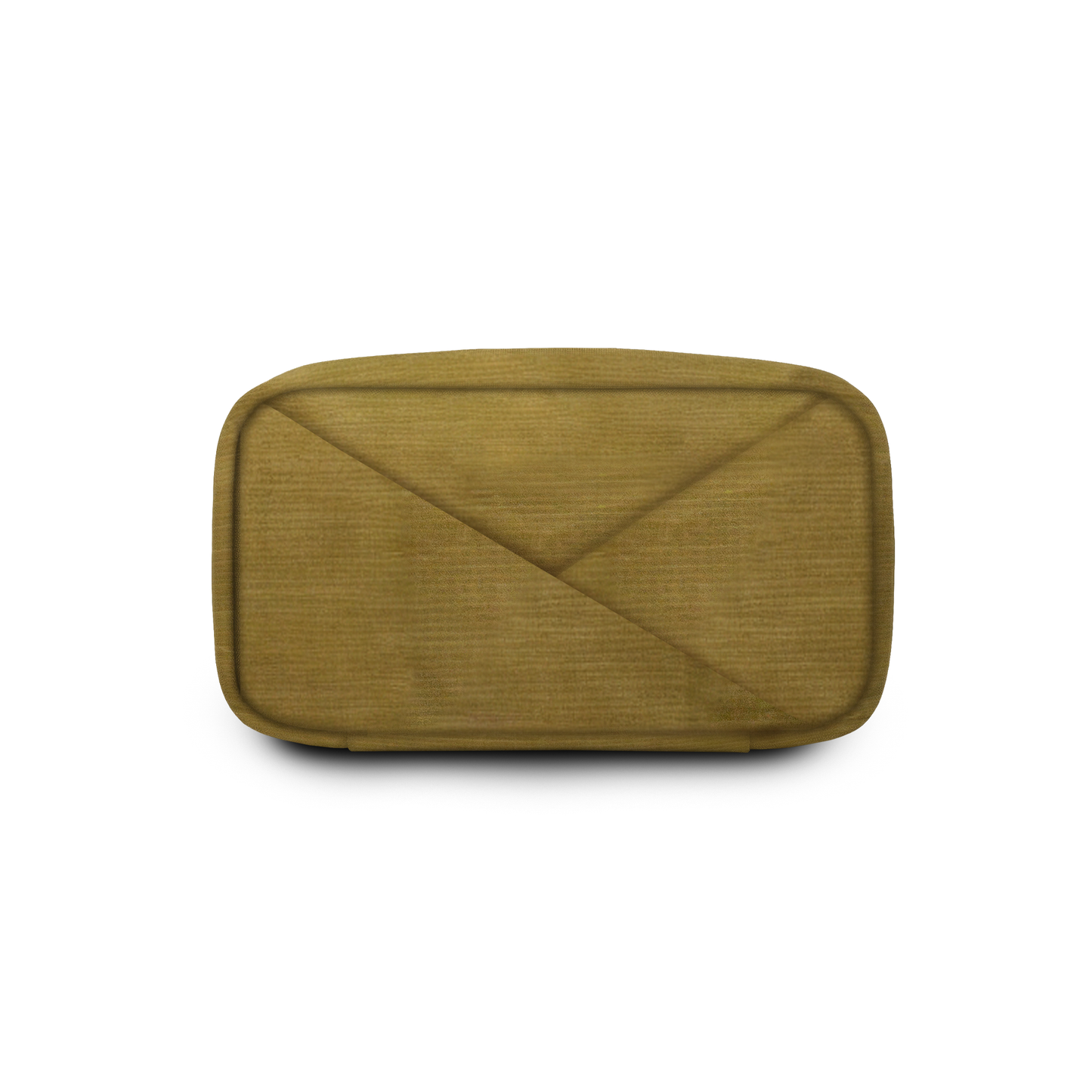 Article 519 - S Pouch - Front Zip - Waxed Cotton Khaki