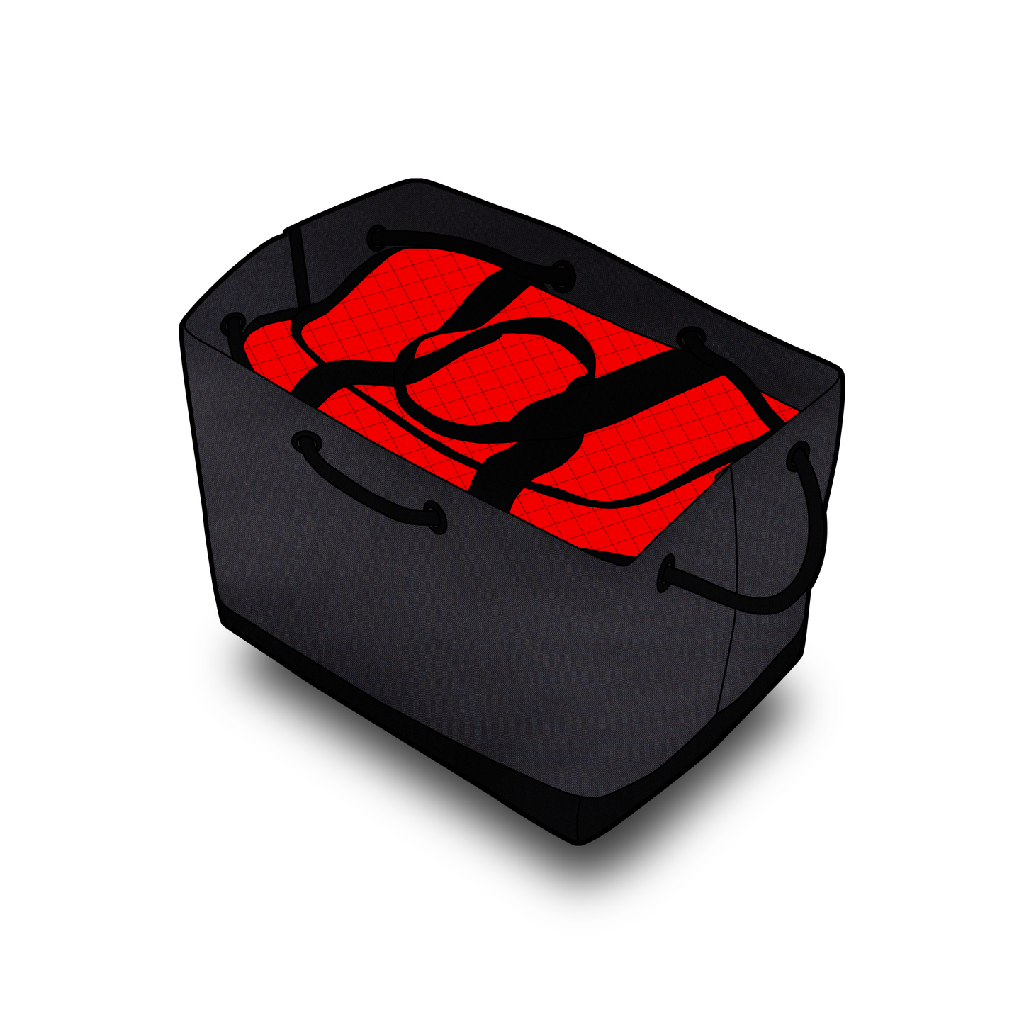 Article 382 -1000D Black / Hypalon