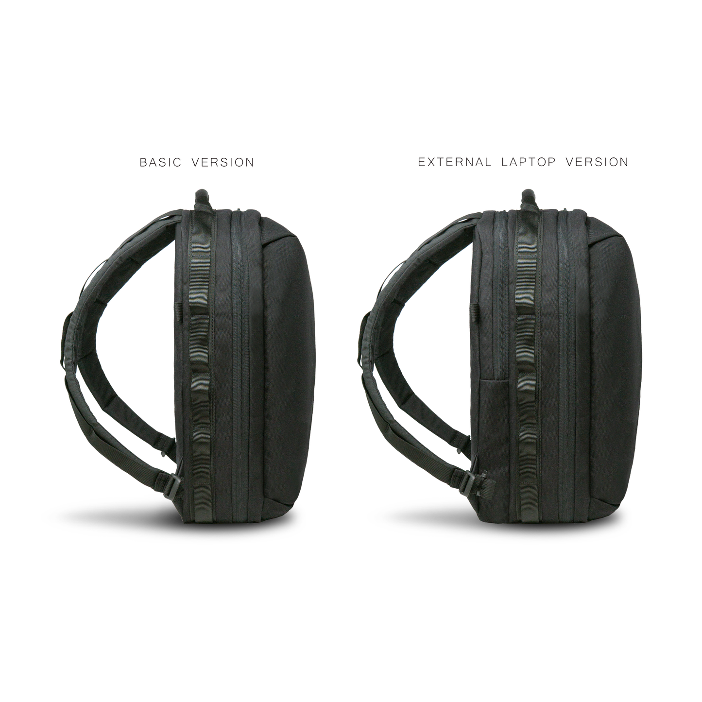 Article 500 - Full Zip - Center Zip - 1680 Ballistic Black