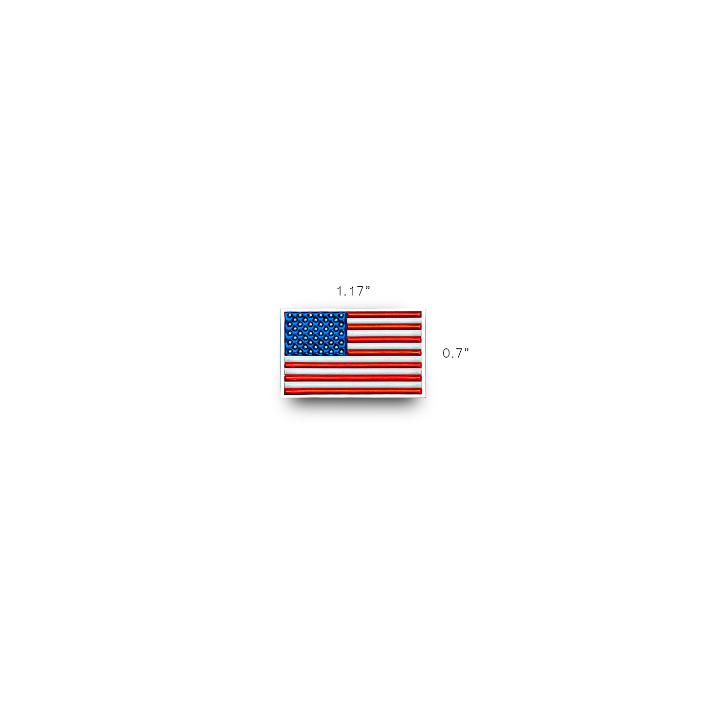 Micro US Flag Patch - 2026