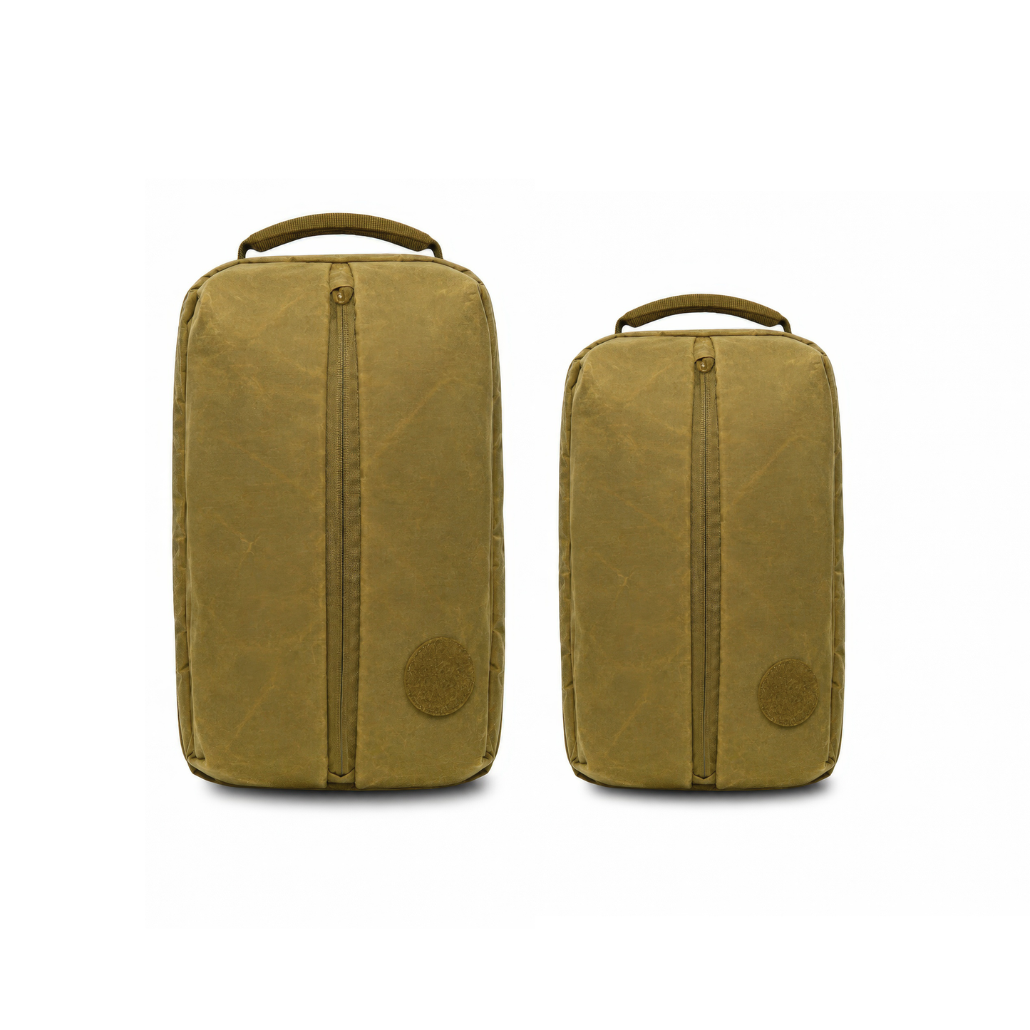 Article 511 - Full Zip - Waxed Cotton Khaki - Center Zip