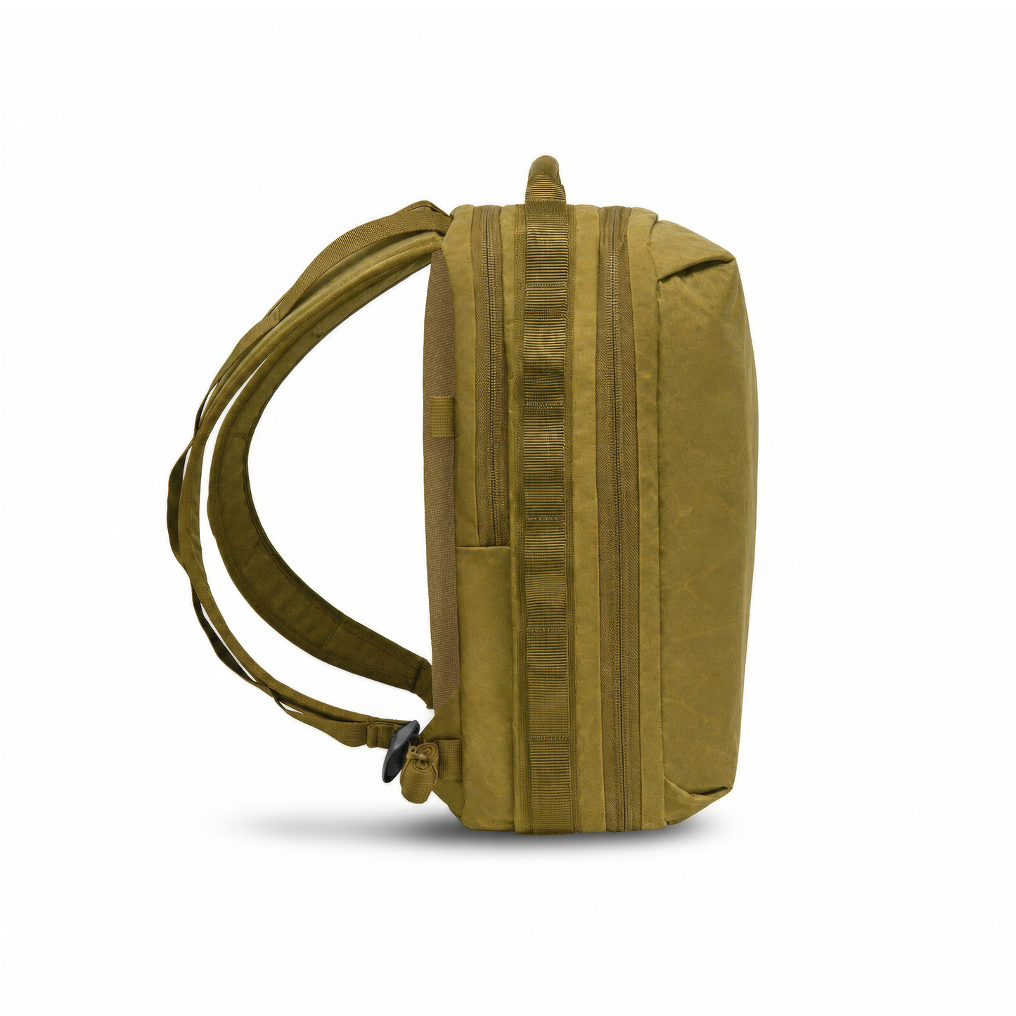 Article 511 - Full Zip - Waxed Cotton Khaki - Center Zip