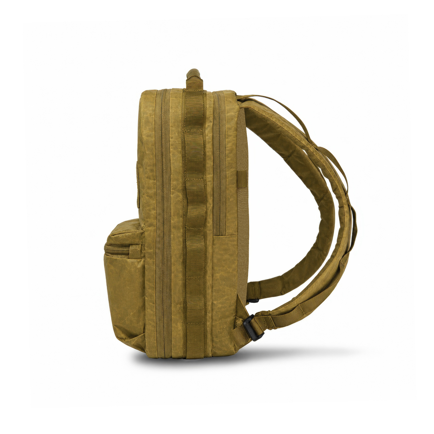 Article 512 - Full Zip - Waxed Cotton Khaki - Field Pocket